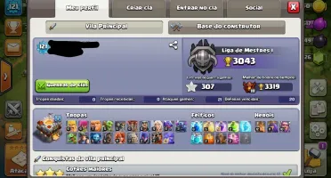 CONTA CLASH OF CLANS CV11