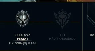 Conta Ouro IV (Smurf com MMR de Platina2)