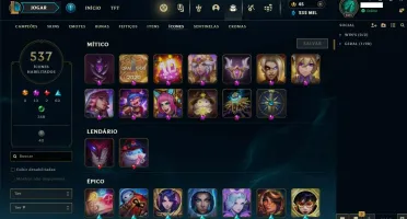 Conta Lol - 648 Skins / 232K Ea / Esmeralda 4