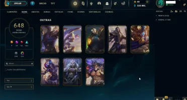 Conta Lol - 648 Skins / 232K Ea / Esmeralda 4
