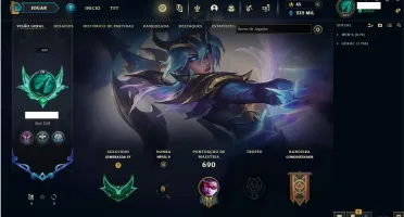 Conta Lol - 648 Skins / 232K Ea / Esmeralda 4
