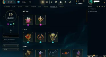 Conta Lol - 648 Skins / 232K Ea / Esmeralda 4
