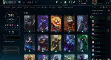 Emeralda 2 | 248 Skins | Riot Kayle + 9 Vitoriosas