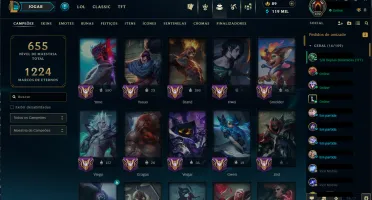 Emeralda 2 | 248 Skins | Riot Kayle + 9 Vitoriosas