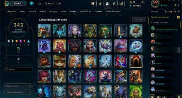 Emeralda 2 | 248 Skins | Riot Kayle + 9 Vitoriosas