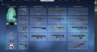 Conta Valorant Platina com skin