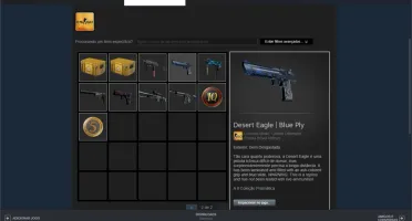 CONTA CS GO -LVL20 -PRIME - 16ANOS STEAM -INVENTARIO FULL