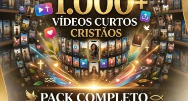 Domine o Digital: +40 mil Vídeos Cristãos Prontos