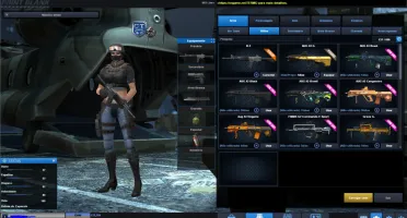 Conta PB 65% KD 54% HS Bastante itens e armas