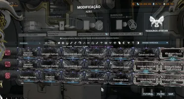Conta Warframe Lendário 4 Completa com 14k platinas corre