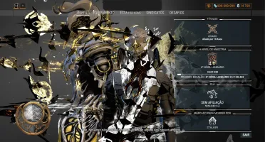 Conta Warframe Lendário 4 Completa com 14k platinas corre