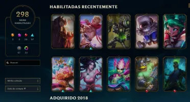 CONTA LEAGUE 298 SKINS
