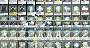 Conta Warframe MR 12 Mods Lendarios e Frames Primes