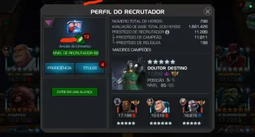 Conta Marvel Torneio de campeões MTC