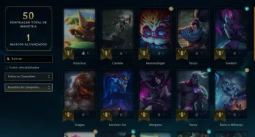 Conta lvl 30 upada a mão sem risco de ban