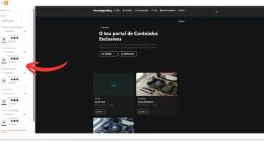 Tech Wind/ Template Blogger