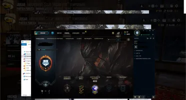 vendo conta no lol