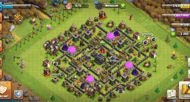 Clash of clans CV9 full