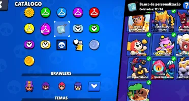 Conta Brawl Stars 23K+ troféus+104 gems
