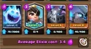 CLASH ROYALE - LVL10 / 8.000 GEMAS