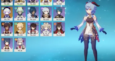 Genshin Impact -RANK 48- Ganyu+Qiqi+ZhongliC1