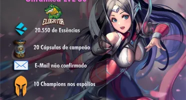 Conta Smurf League of Legends