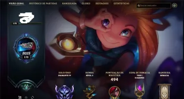 Conta Diamante IV. Todos os champs, 113 skins. 35K essência.