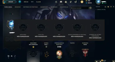 Conta LoL + Valorant - Muitas skins