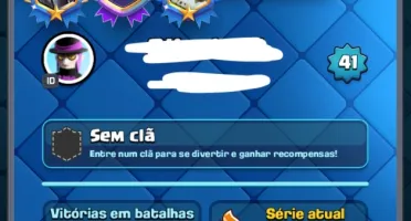 Conta Top de Clash Royale e Brawl Stars avançadas