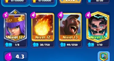 Conta Top de Clash Royale e Brawl Stars avançadas