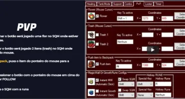 MACRO TIBIA GLOBAL E OTSERVER - HEALING, SUPPORT, COMBO, PVP