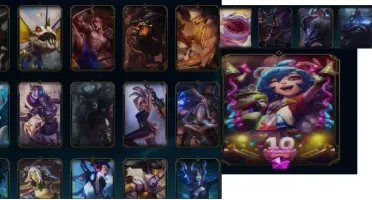 CONTA LOL GOLD 4, QUASE 70 SKINS, LEVEL 280
