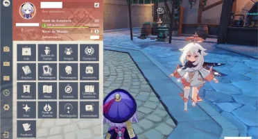 CONTA GENSHIN IMPACT AR30 QIQI + FISCHL