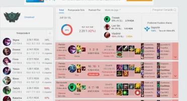 Conta De LoL Bronze Com Muitas Skins e Quase Todos Os Champs