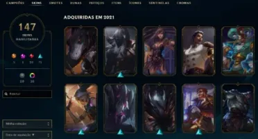 Conta league of legends