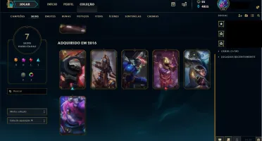 Conta de League of Legends Ouro 5