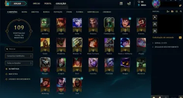 Conta de League of Legends Ouro 5