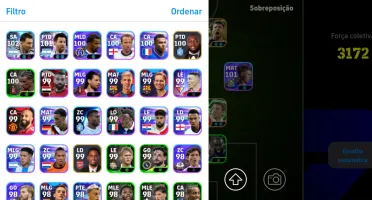 Conta Efootball! 3182 de Força Coletiva + Diego Costa