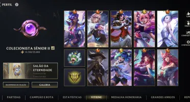 Conta do Wild Rift level 167