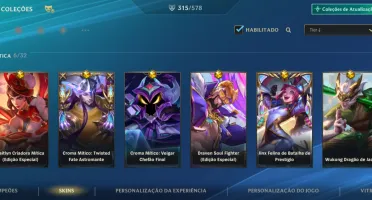Conta lol wild rift