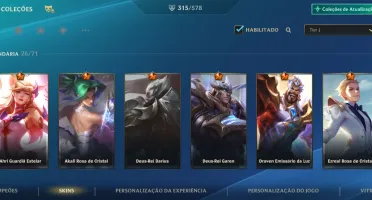 Conta lol wild rift