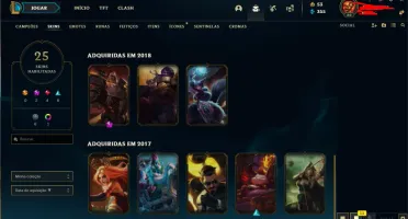 CONTA DE LOL Level 80