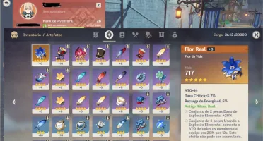 Conta Genshin Impact Rank 28