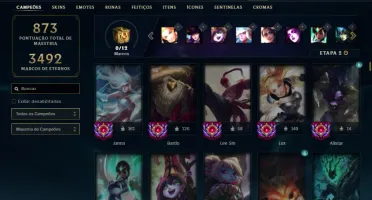 Conta Esm3 Lol Com Quase Todas As Vitoriosas (Exceto J4)