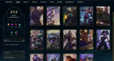 Conta Esm3 Lol Com Quase Todas As Vitoriosas (Exceto J4)