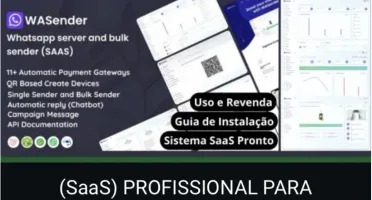 Saas Profissional Para Wh4ts4pp Wasender V3.5