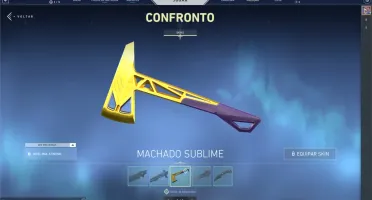 Conta valorant com muitas skins