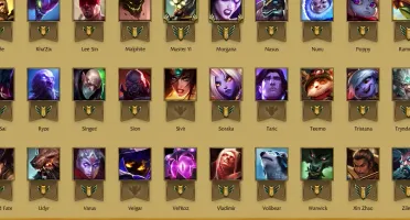 Conta de LOL 50 champs - 9 skins - 9 páginas de runas