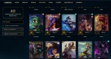 SMURF LVL 30 UNRANKED 4 SKINS 28 CHAMPS