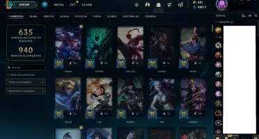 Conta League of Legends